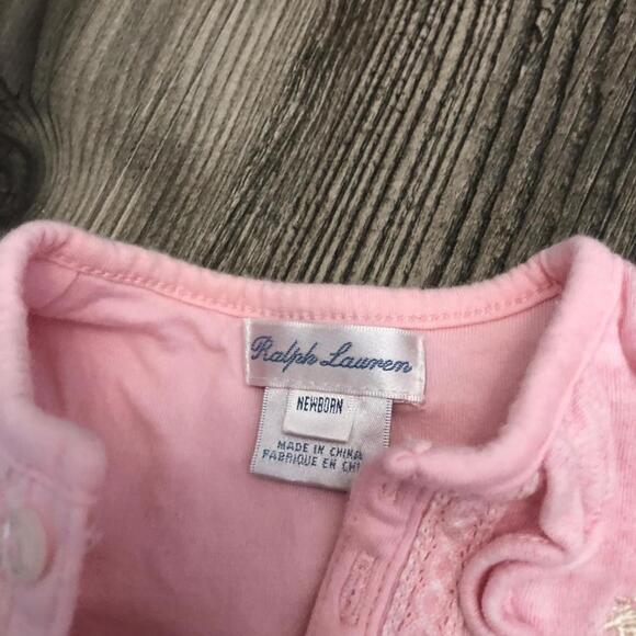 Gymboree / Carters/ Ralph Lauren Infant Girl Newborn Bundle of Shirts 0-3‎ m - Picture 4 of 9